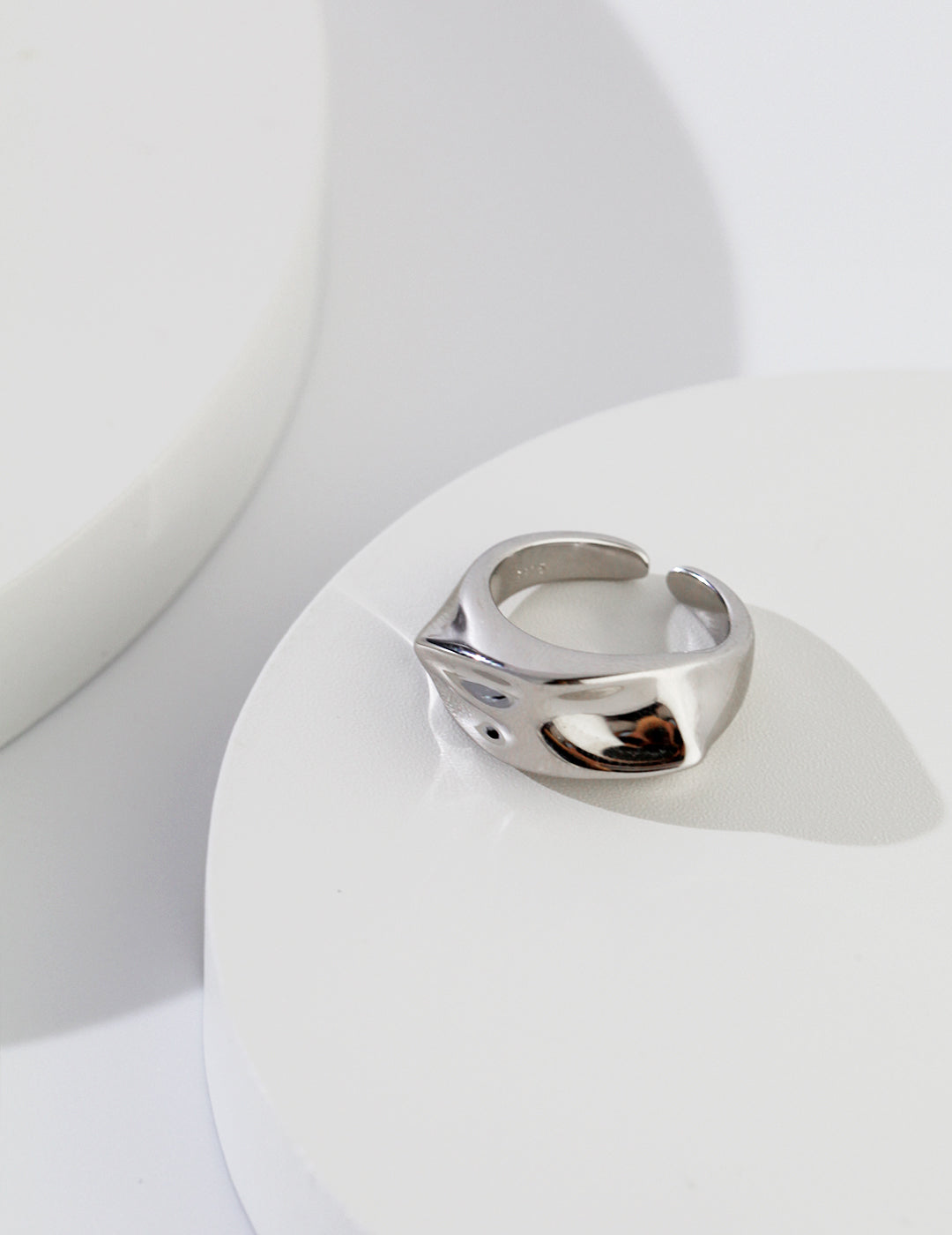 Silk Elegance Sterling Silver Ring