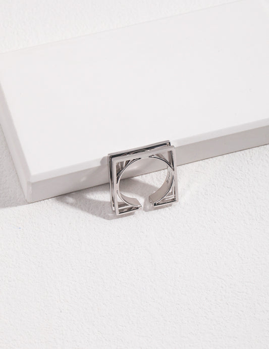 Sleek Timeless Sterling Ring