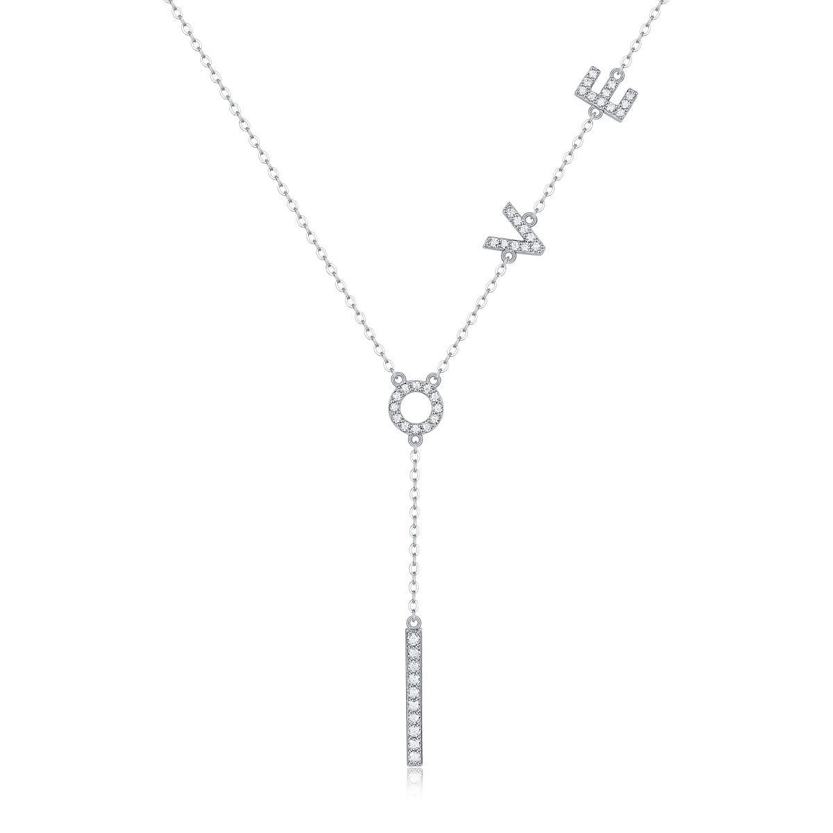 Love Letters Hanging Necklace