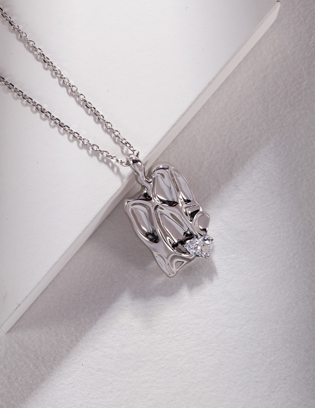 Nature's Embrace Sterling Silver Necklace