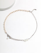 Pleated Elegance Sterling Necklace